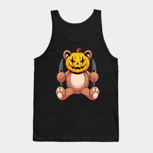 Killer Bear Halloween Tank Top